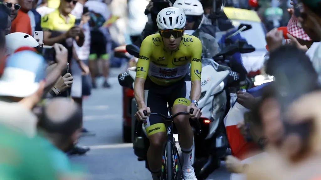 Pogacar also best ever on Alpe d'Huez, second yellow-jerser to win there