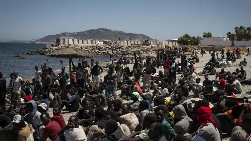 Ceuta residents rally, demanding authorities act as Europe looks the other way on migration crisis