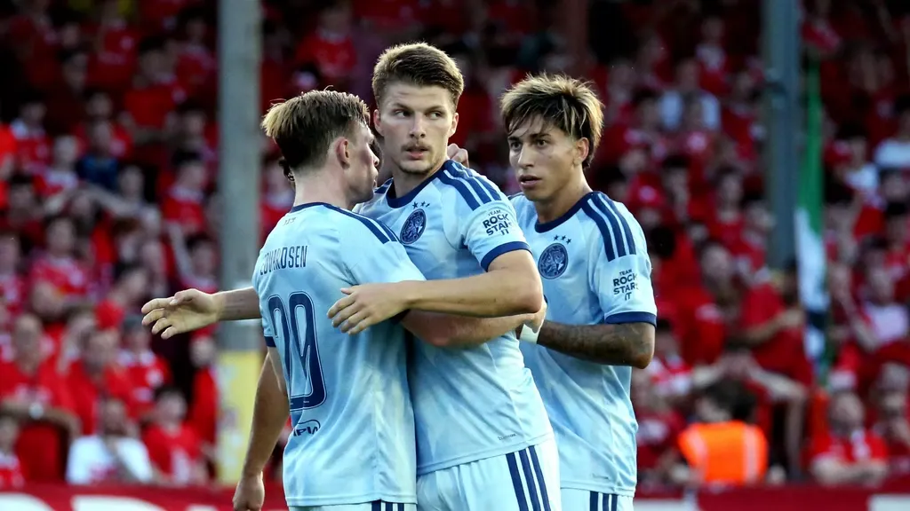 Ajax held on after limp draw, one round away from Conference League group stage