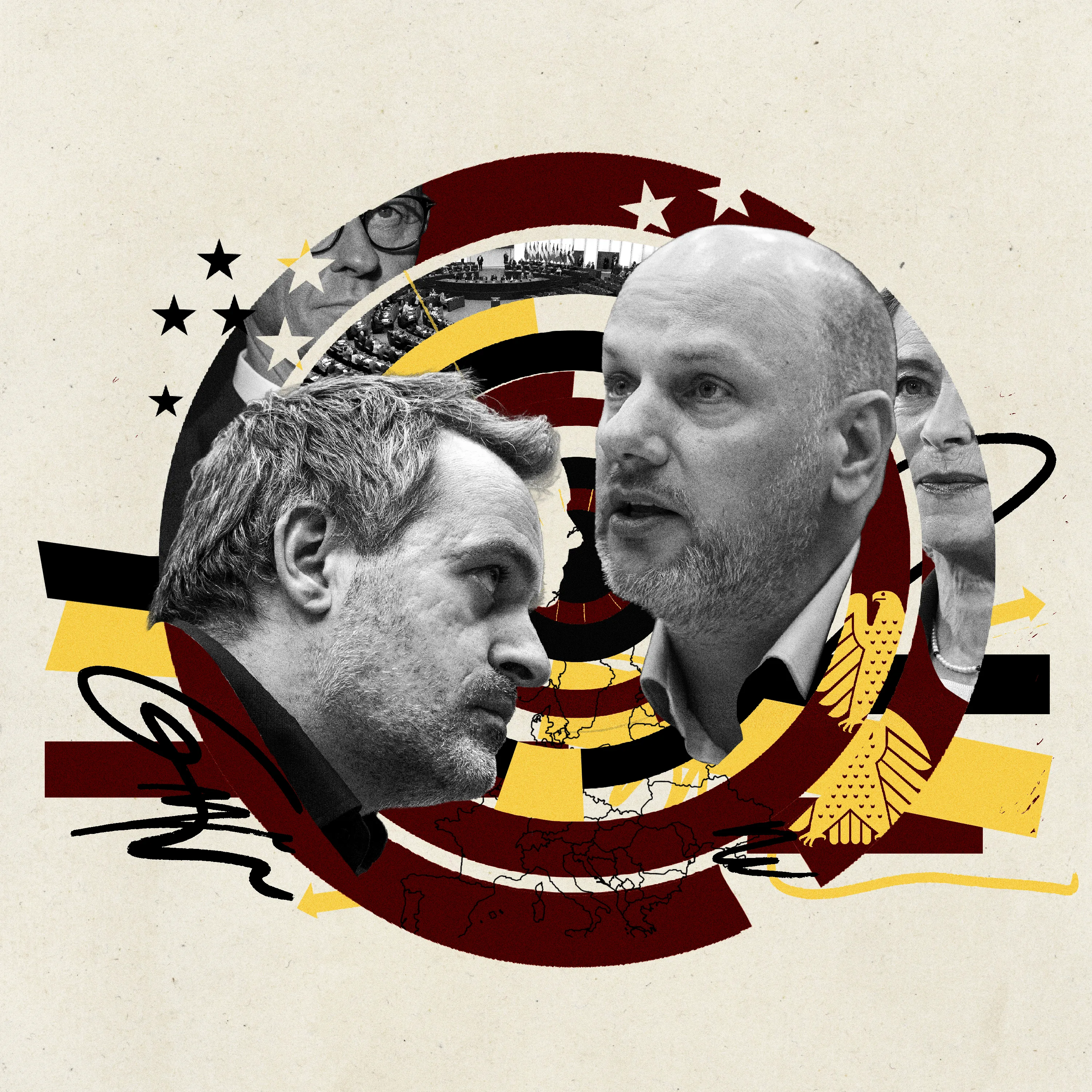 German rivals propose a formal centrist pact to blunt EU's rising extremes