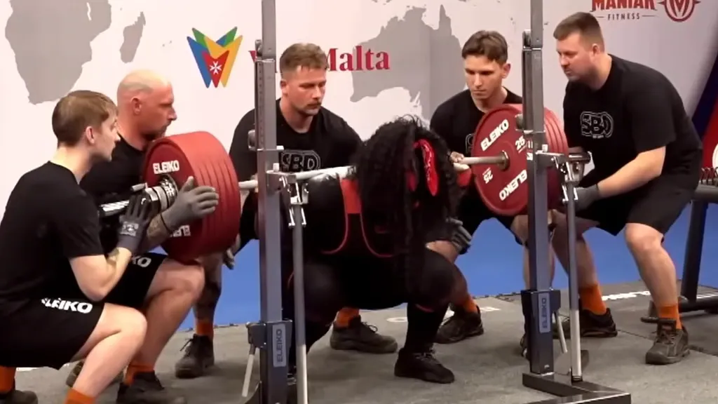 Belgian Powerlifter Loses World Title After Racist 'Helper' Sabotages Her Lift