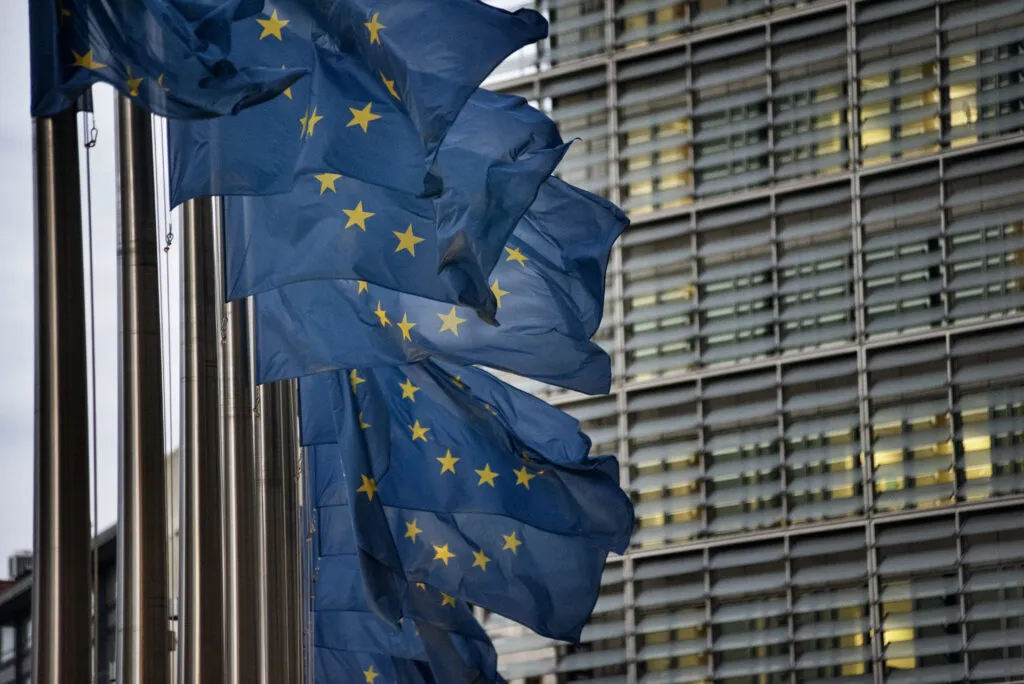 European Commission building, symbolic of Brussels decision-making