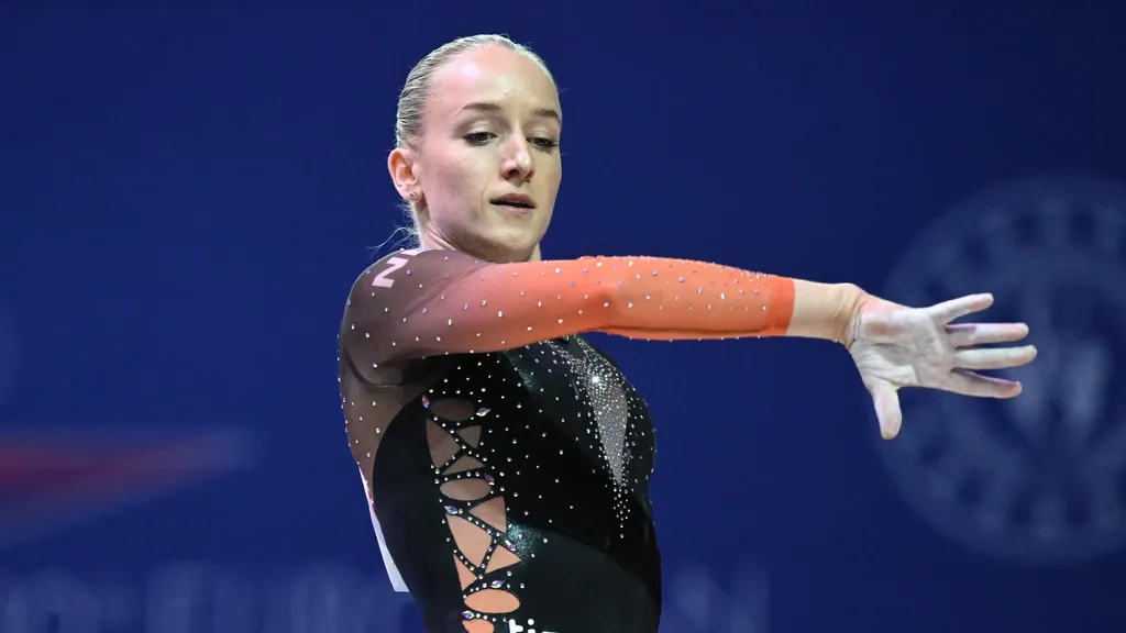 Sanne Wevers (34) makes international gymnastics comeback at European Championships