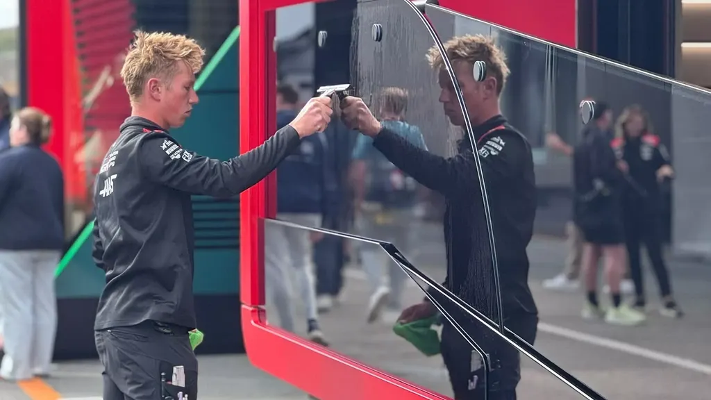 Calm before the storm: the hustle in the Zandvoort paddock is slowly increasing