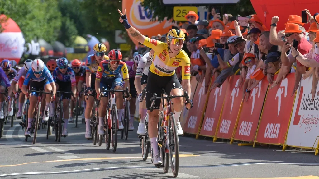 Dutch ace Wiebes sprints to second stage victory in Tour of Poland