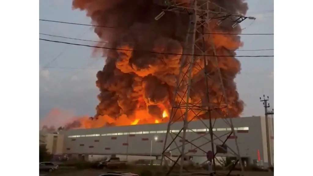 Eight injured as Ukraine strikes Wildberries warehouses in Russia