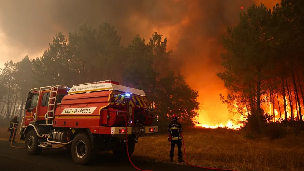 Thousands of tourists evacuated as wildfires rage in southwest France — Europe would do well to accept Russian help